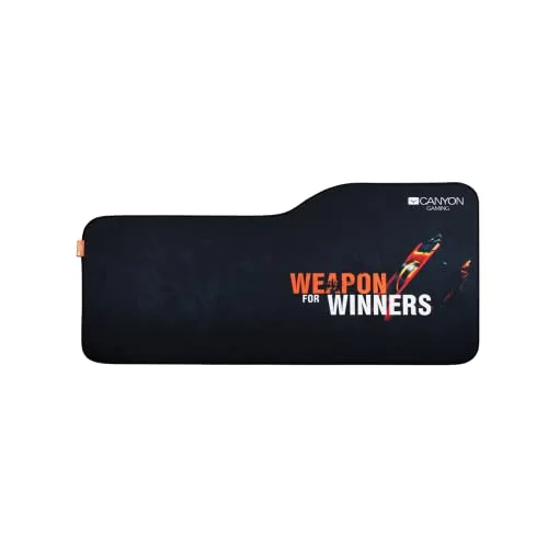 Tapis de souris Canyon MP-10 Noir