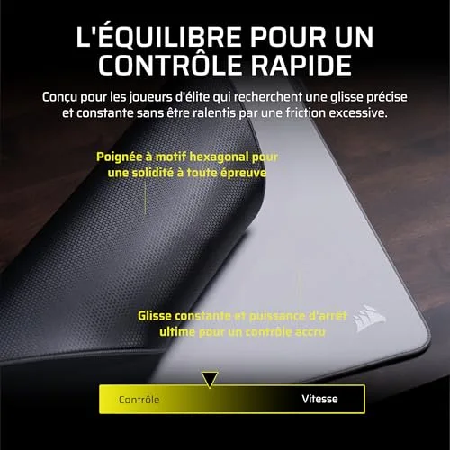 Corsair MM Pro Control M Gris - vue 6