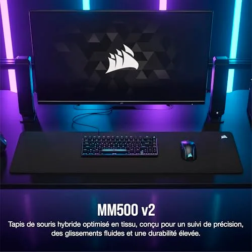 Corsair MM500 v2 XL Noir - vue 2