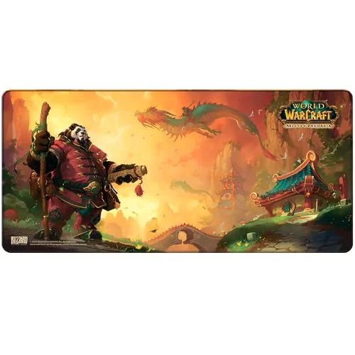Tapis de souris blizzard-entertainment Dark Project Blizzard Entertainment World Of Warcraft Pandaren XL