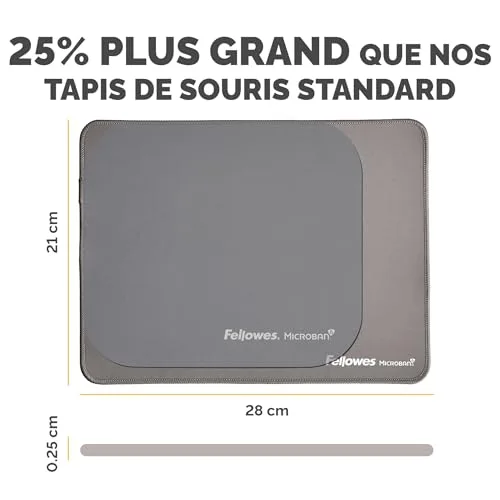 Fellowes Breyta 280x210 Gris - vue 3