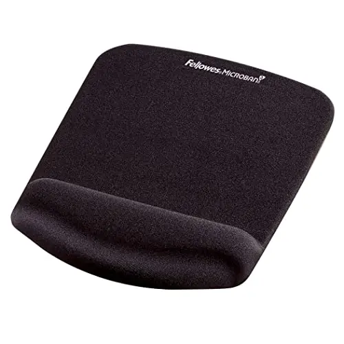 Tapis de souris Fellowes Foam Plush Noir