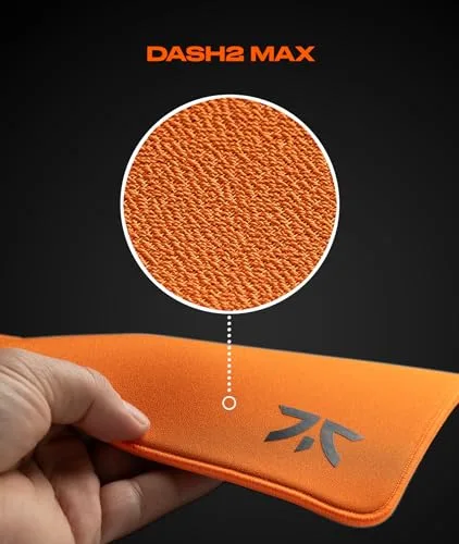 Fnatic DASH2 MAX Orange 480x400x6mm - vue 5