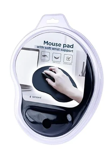 Gembird MP-ERGO-01 Noir - vue 3