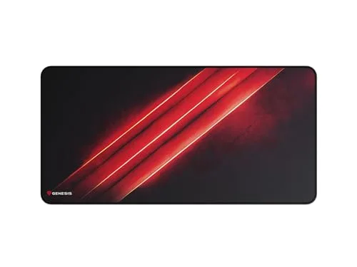 Tapis de souris Genesis Carbon 500 Maxi Flash G2 900x450mm Noir