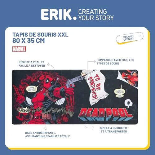 Grupo Erik Marvel Deadpool XL - vue 2