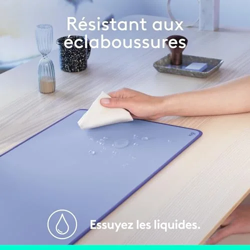 Logitech Desk Mat Lilac - vue 3