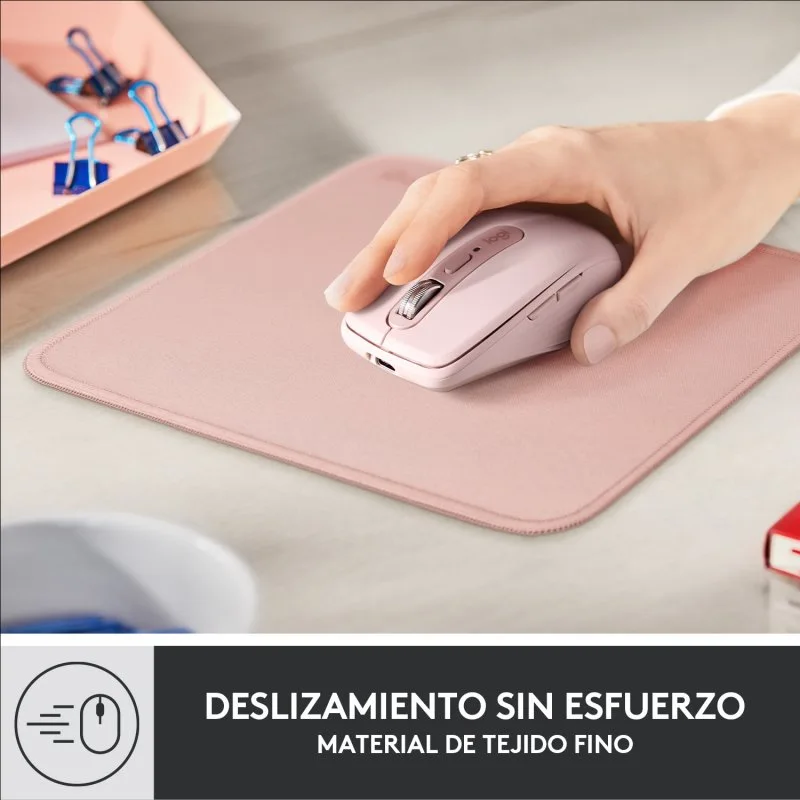 Logitech Desk Mat Studio Series Rose - vue 2