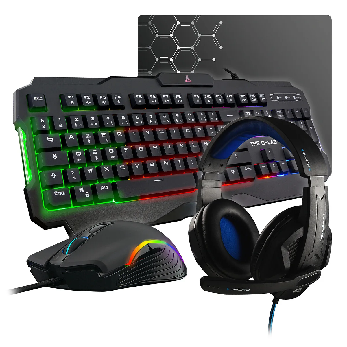 The G-Lab Combo Argon E 4-en-1 gaming
