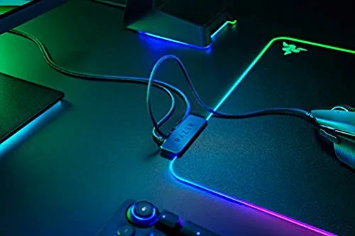 Razer Firefly V2 Noir - vue 3