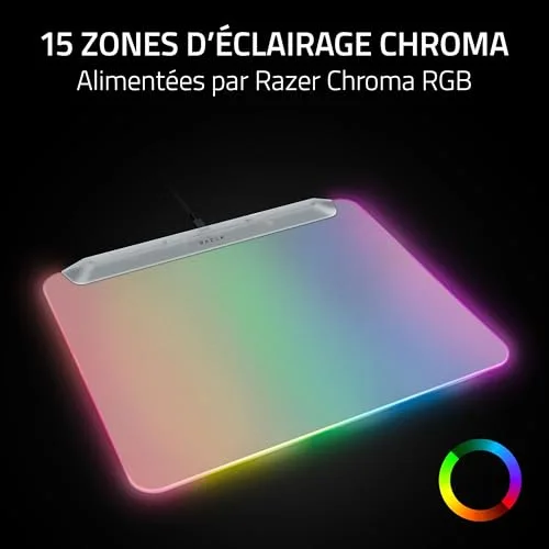 Razer Firefly V2 Pro Blanc - vue 3