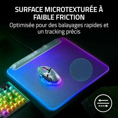 Razer Firefly V2 Pro Blanc - vue 6