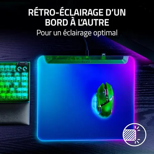 Razer Firefly V2 Pro Noir - vue 4