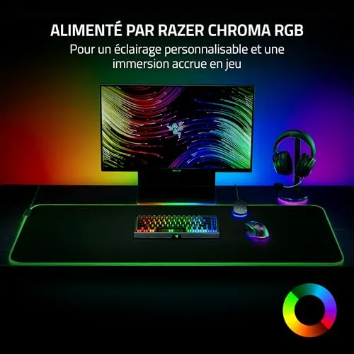 Razer Goliathus Chroma 3XL Noir - vue 4
