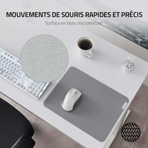 Razer PRO GLIDE Gris - vue 3
