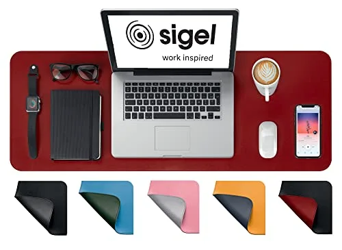 Tapis de souris Sigel SA603 Negro Rojo