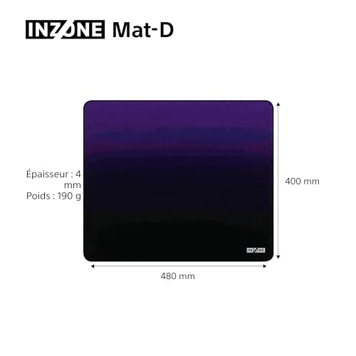 Sony INZONE Mat-D Noir XL - vue 8