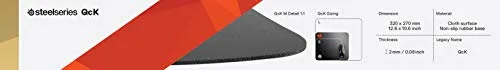 SteelSeries QcK Heavy Medium Noir - vue 6