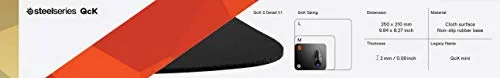SteelSeries QcK Mini - vue 8
