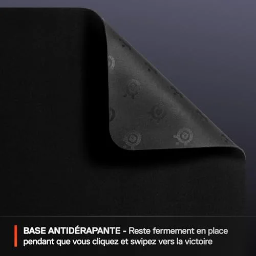 SteelSeries QcK Noir - vue 4