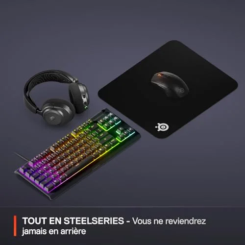 SteelSeries QcK Noir - vue 7