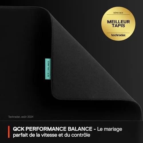 SteelSeries QcK Performance L Noir - vue 2