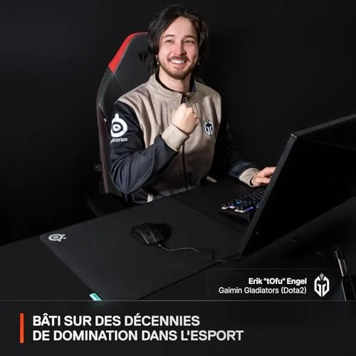SteelSeries QcK Performance L Noir - vue 8