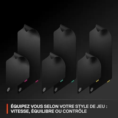 SteelSeries QcK Performance L Noir - vue 9