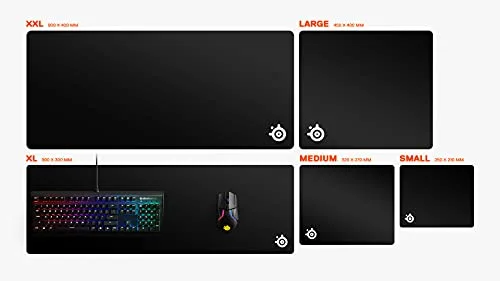 SteelSeries QcK XXL Noir - vue 9