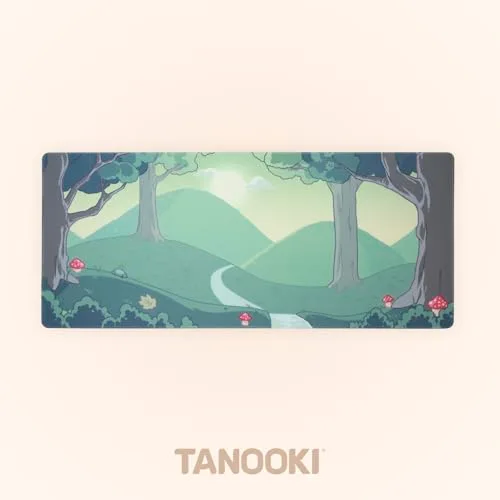 TANOOKI Deskmat Yuki Blanc - vue 2