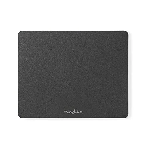 Nedis Tapis de souris ultra-fin 240x190 mm noir