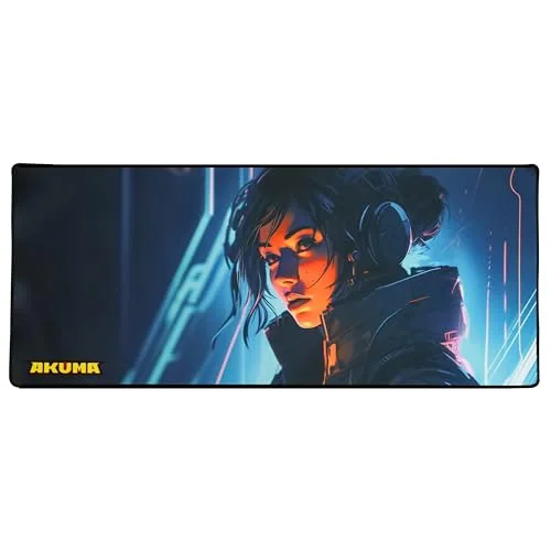 AKUMA Cyber P02 tapis gaming XXL 900 x 400 mm