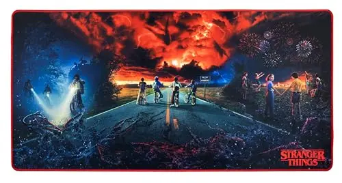 Konix Stranger Things Tapis souris XXL 90 x 47 cm