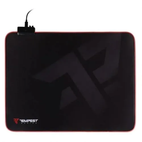 Tapis de souris Tempest RGB 46x36cm Noir