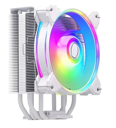 COOLER MASTER - Hyper 212 Halo White ARGB - Ventirad - TDP 180w - 120 mm - vue 4