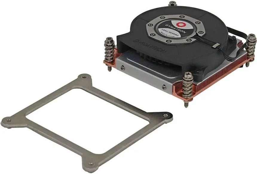 Dynatron Q3, Refroidisseur CPU Noir - vue 2