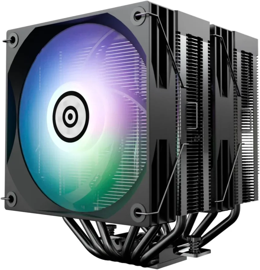 Enermax ID-Cooling ETS-TD60 Digital ARGB - vue 3