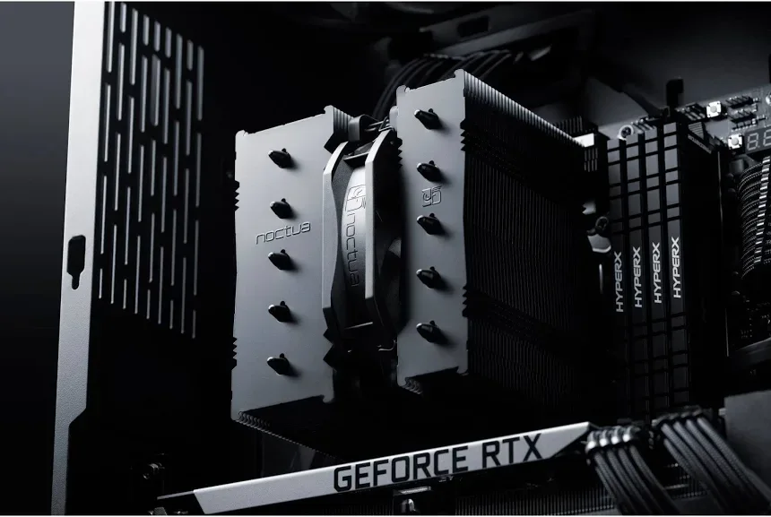 Noctua NH-D12L chromax.black - vue 5