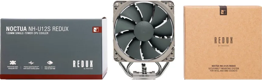 Noctua NH-U12S Redux Gris - vue 3