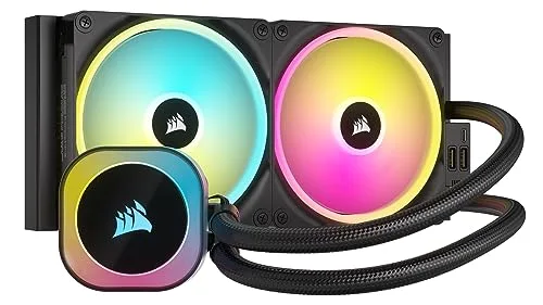 Refroidissement PC - CORSAIR - CW-9061002-WW - iCUE LINK H115i RGB Liquid CPU Cooler with QX140 RGB fans - vue 2