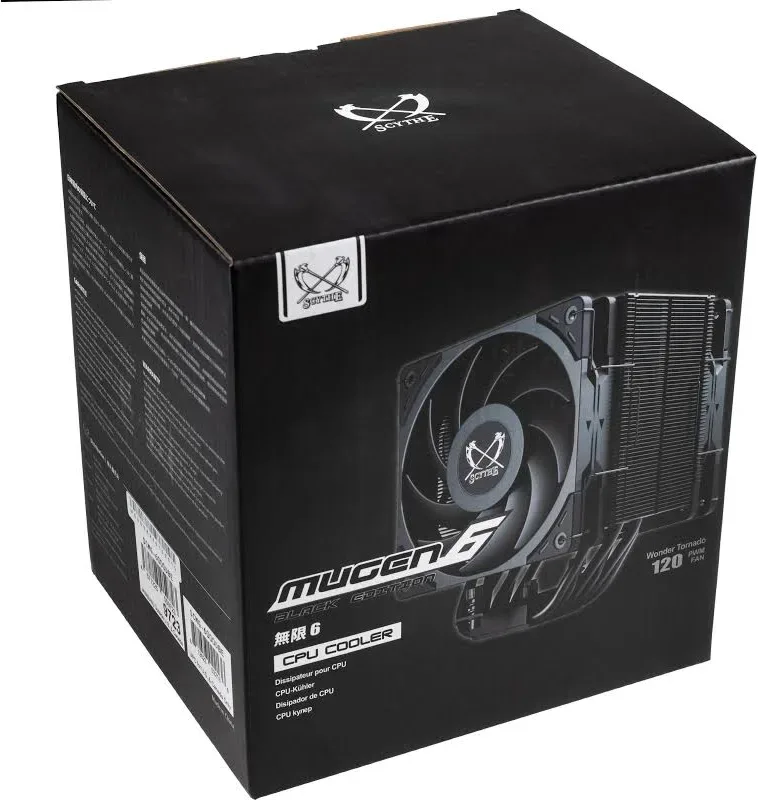 Scythe Mugen 6 Dual Fan Black Edition - vue 5