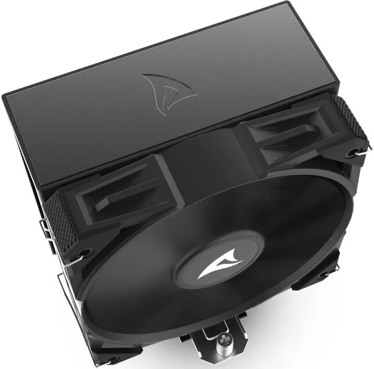 Sharkoon A40 Refroidisseur CPU Noir - vue 1