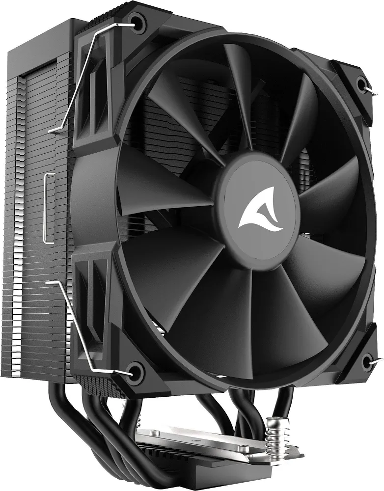 Sharkoon A50 Refroidisseur CPU Noir - vue 1