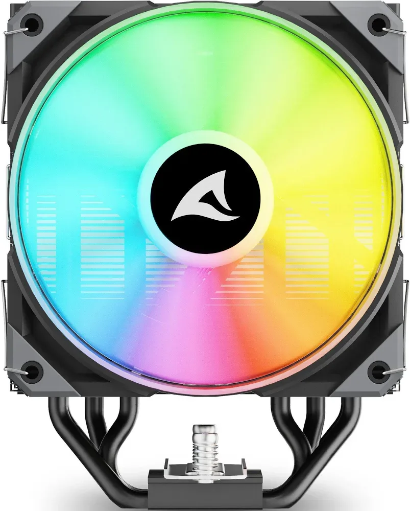 Sharkoon A50 RGB Refroidisseur CPU Noir - vue 2