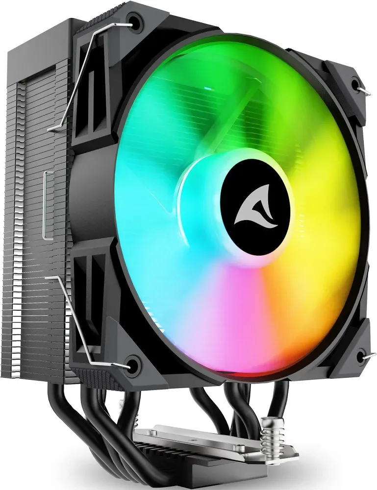 Sharkoon A50 RGB Refroidisseur CPU Noir - vue 3