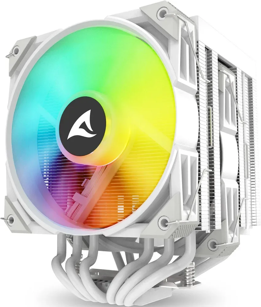 Sharkoon A60 RGB Refroidisseur CPU Blanc - vue 4
