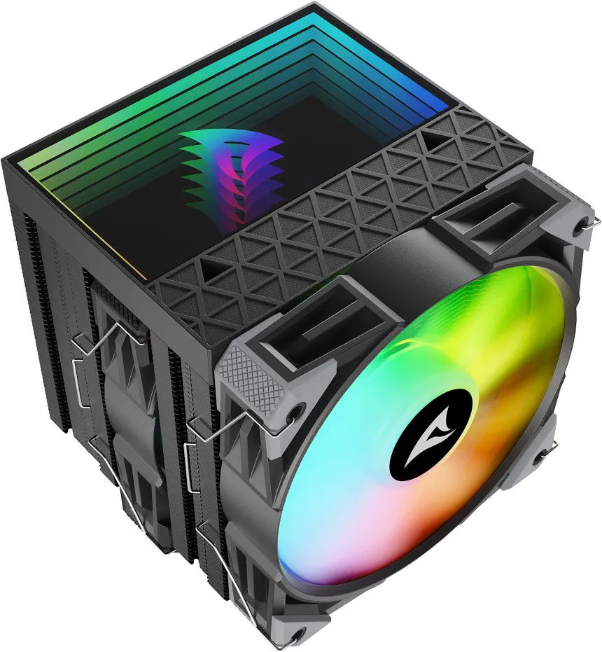 Sharkoon A60 RGB Refroidisseur CPU Noir - vue 5