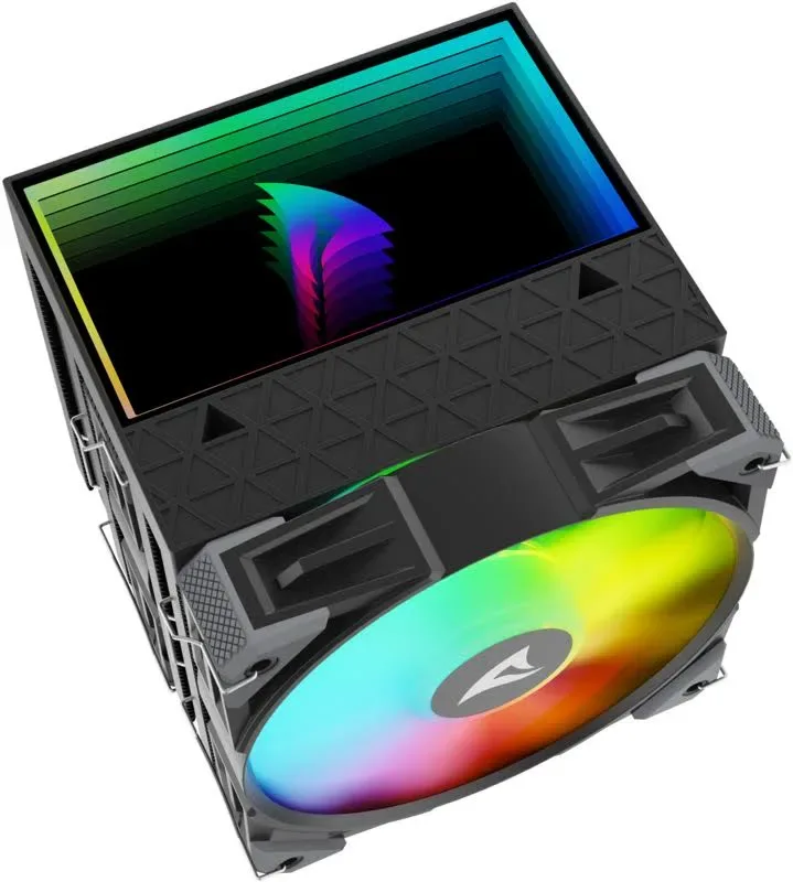 Sharkoon A60 RGB Refroidisseur CPU Noir - vue 1