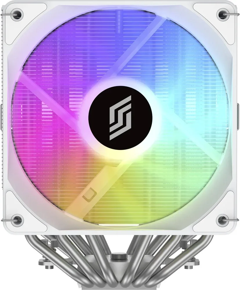 SILENTWARE Titan Blanc Refroidisseur CPU RGB - vue 3