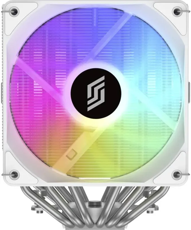 SILENTWARE Titan Blanc Refroidisseur CPU RGB - vue 1